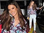 Stylish in the city: Alessandra Ambrosio looked ultra chic as she left a photo studio in NYC on Wednesday