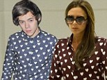 Who knew Harry Styles was such a trendsetter? Victoria Beckham takes fashion inspiration from One Direction star in strikingly similar Burberry shirt