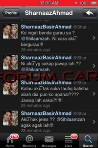 Sharnaaz Ahmad Merajuk Dengan Shila Amzah, Lepas Geram Di Laman Twitter?