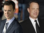 Mirror image: Colin Hanks is almost identical to his famous father Tom as he attends the TIFF premiere of Parkland