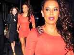Spice Girls Geri Halliwell and Melanie Brown were spotted arriving at CUT