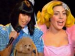 Now she's in Dorothy drag! Lady Gaga performs Applause on GMA with Wizard of Oz theme