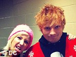 It was beautiful while it lasted: Ed Sheeran revealed he was dating Ellie Goulding during the VMA's. He says the pair are no longer an item