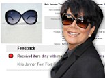 Return to sender! Kris Jenner gets scathing review on eBay after customer purchases used 'dirty' item from the reality star 