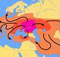 The Kurgan hypothesis is the most likely explanation for how culture and language spread across early Europe and Asia