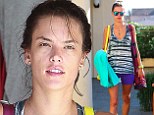 How does she do it? Alessandra Ambrosio still looks good as she leaves a yoga class make-up free and covered in sweat