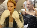 'I was completely helpless': Jessica Chastain immortalizes her taut figure with body-cast for Crimson Peak