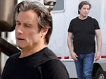 Danny boy! John Travolta sports Zuko style quiff on the set of his new film The Forger... but this time he's playing the bad boy [author]