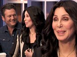 Special adviser: The Voice star Blake Shelton will have pop superstar Cher advising his team of 12 singers in the hit NBC singing competition show