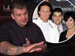 'He's my dad': Rob Kardashian says Bruce Jenner will still be in his life despite split from Kris... and insists the former couple couldn't 'be in a happier place'