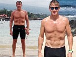Gordon Ramsay flaunts his toned body on Twitter while training for gruelling championship in Hawaii