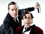 Taking up the mantle: Stephen Mangan, right, as Bertie Wooster while Matthew Macfayden plays he long-suffering manservant Jeeves