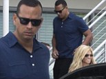 Time to rebuild? Alex Rodriguez visits an architect with girlfriend Torrie Wilson amidst his legal battle with the baseball league