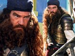 Shiver me timbers! A bearded Antonio Banderas gets his sea legs with a pirate makeover for SpongeBob SquarePants 2