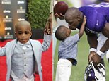 Adrian Peterson's 2-year-old son is in critical condition at a South Dakota hospital after he was allegedly severely beaten by a man dating the mother of his child.