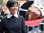 I'm free! Kris Jenner waves her wedding ring free hand to the crowds as she and Khloe Kardashian make stylish joint appearance at Babyface's Walk of Fame star ceremony