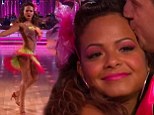 'I'm in shock!' Christina Milian is eliminated in a huge upset on Dancing With The Stars after a 'perfect' night