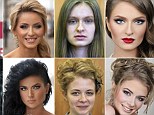 Amazing makeovers show regular women transformed into cover girls with clever make-up (and a little help from the airbrush)