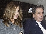 Another evening, another date night: Charles Saatchi and Trinny Woodall's latest outing saw them take in a night of culture at the launch of a new exhibition and auction by Christie's at The Old Sorting Office