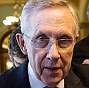 Center of gravity: Senate Majority Leader Harry Reid is carrying the ball for President Obama , and claimed Tuesday that he was 'blindsided' by House Republicans, whose proposal 'will not pass the Senate'