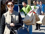 Looking for some holiday cheer? Kris Jenner splurges on Christmas decorations nearly three months before December date... after announcing split from Bruce 