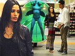 Freida Pinto steps out for late night grocery run with Dev Patel... the same day her risque Bruno Mars' music video is released