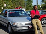 Good as new: Morris will now enjoy air-conditioning in his Mazda 626