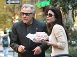 Chance encounter: Bethenny Frankel bumped into Harvey Keitel at a lobster truck in New York City, on Wednesday