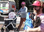 Making room for baby? Zach Galifianakis returns moving van just days after giving first glimpse of one-month-old child