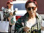 You betta work! Dancing With the Stars' Snooki wears camouflage and sneaker wedges to rehearse the Foxtrot