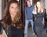 Maria Shriver enjoys dinner with a mystery man following her return as co-host on The Today Show