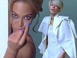 Come-hither look: Beyonce released a short video on Wednesday offering a behind-the-scenes look of the making of her 2014 calendar