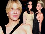 'She has a c**p stylist': Courtney Love rips into Miley Cyrus and calls Katy Perry 'sad' in new interview