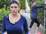 Nothing left to lose! Jamie-Lynn Sigler reveals slim figure as she pounds the pavement just two months after giving birth