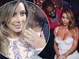 'It was an out-of-body experience!' Kim Kardashian gushes that Kanye West's proposal was a complete surprise... and the wedding will be 'whatever he wants'