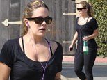 Hike time: CaCee Cobb was spotted at Runyon Canyon in Los Angeles on Friday 