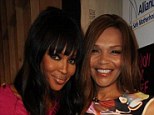Glamorous: Naomi Campbell and mother Valerie after the latter's operation