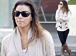 Wet hair, don't care! Eva Longoria didn't bother blow drying her tresses as she grabbed some breakfast in Beverly Hills, California on Wednesday