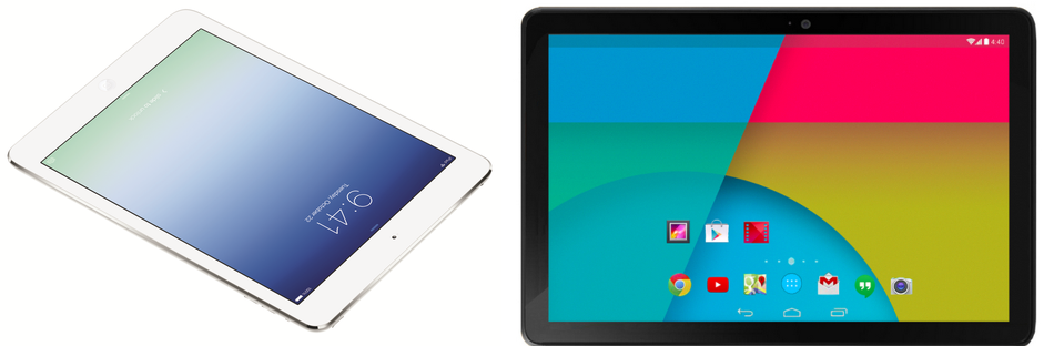 New Nexus 10 2 (2013) vs iPad Air specs comparison review; how do Google & Apple tablets compare?