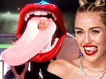 She's got it licked! Jenny McCarthy dresses as Miley Cyrus' TONGUE for Halloween on The View