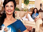 Fit for a superhero: Wonder Woman Lynda Carter shows off her luxurious 20,000 square foot Maryland mansion