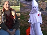 A mother from Virginia allowed her seven-year old son to dress up like a Klansman from the Ku Klux Klan because it was family tradition when she was growing up