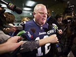 Bad words: Toronto Mayor Rob Ford used some pretty graphic language to describe allegations he made sexual advances on a staffer, Olivia Gondek