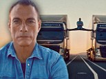 Jean-Claude Van Damme, 53, performs the splits between two moving trucks in breathtaking stunt 