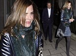Trinny Woodall and Charles Saatchi dine at 34