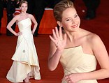 Jennifer Lawrence attends the Premiere Hunger Games La ragazza di fuoco during The 8th Rome Film Festival at Auditorium Parco Della Musica 