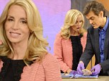 'It was just terrible': Camille Grammer opens up about physical abuse... but reveals she's 'feeling great' after cancer surgery on Dr Oz Show