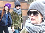Julianne Moore and daughter Liv Freundlich have an outing in NY