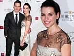 Television star: Julianna Margulies shined on Sunday at the New York Stage and Film annual winter gala in New York City