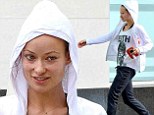 Olivia Wilde works out 
